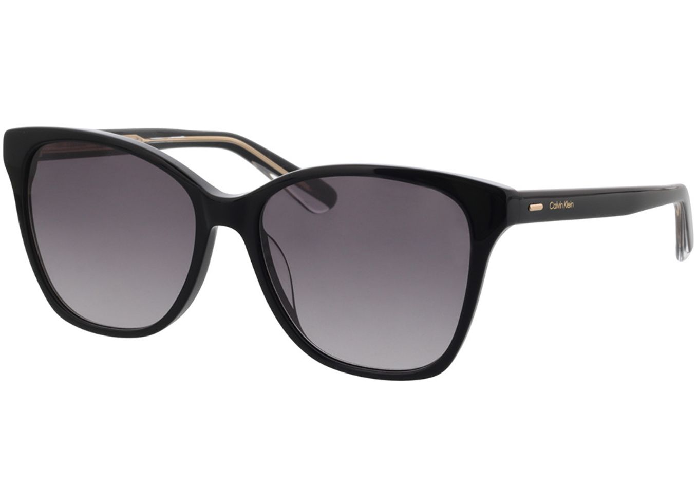 Calvin Klein CK21529S 001 55-16 Sonnenbrille mit Sehstärke erhältlich, Damen, Vollrand, Eckig