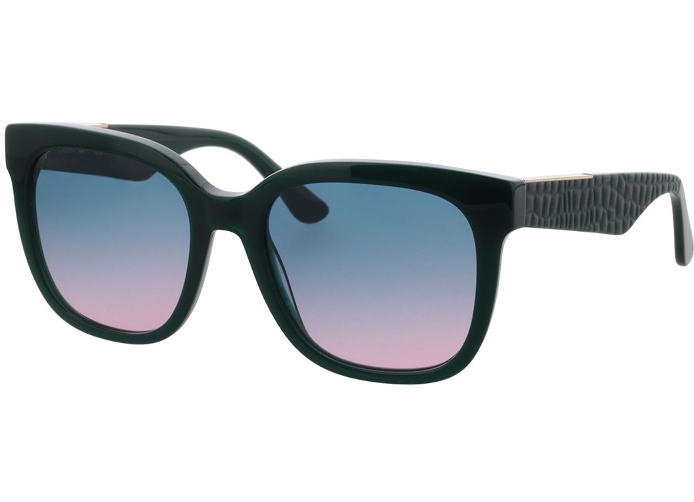 Lacoste L970S 300 55-19 Sonnenbrille mit Sehstärke erhältlich, Damen, Vollrand, Rechteckig