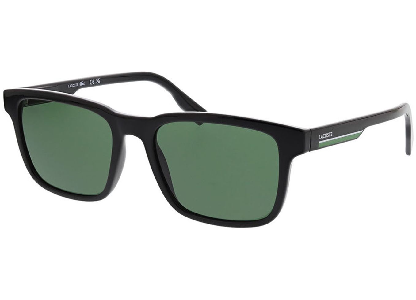 Lacoste L997S 001 54-18 Sonnenbrille mit Sehstärke erhältlich, Herren, Vollrand, Rechteckig