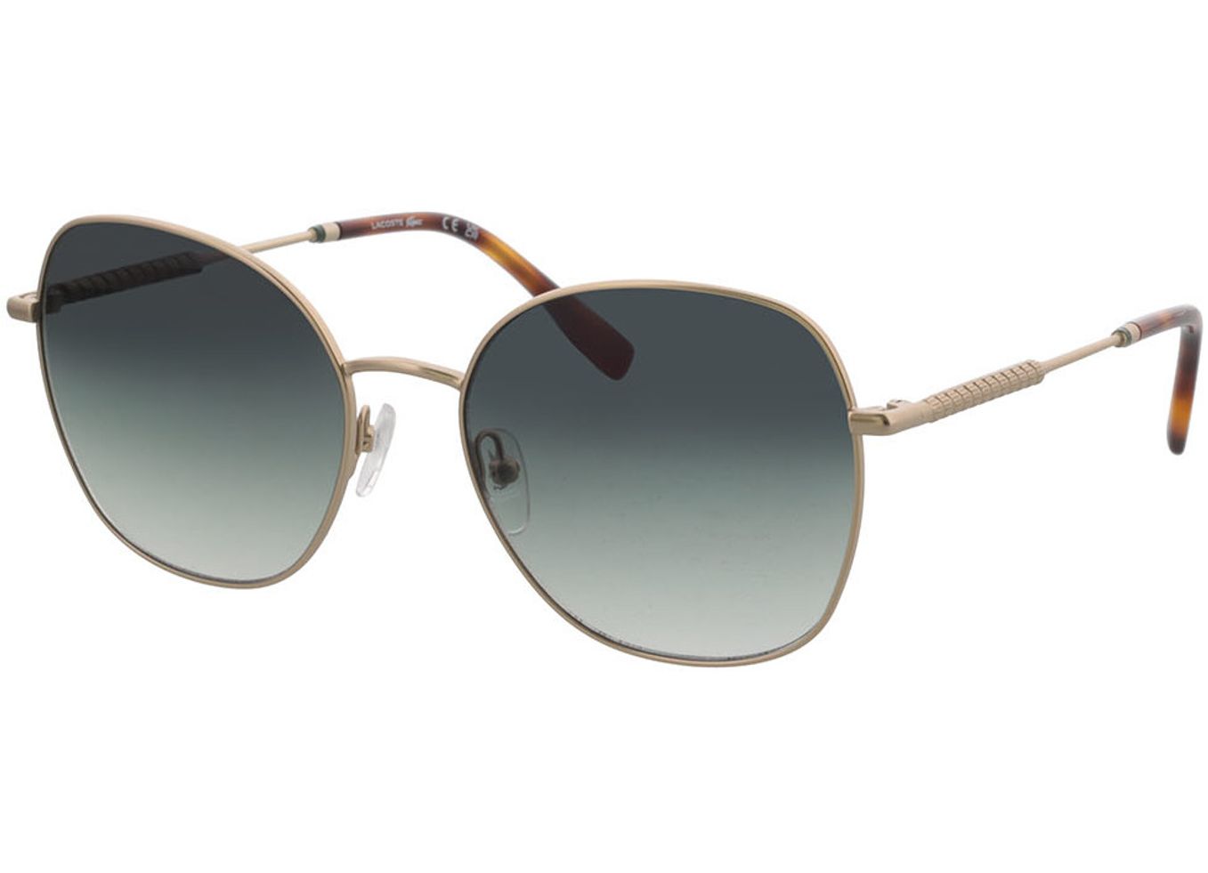 Lacoste L257S 710 56-18 Sonnenbrille mit Sehstärke erhältlich, Damen, Vollrand, Rund