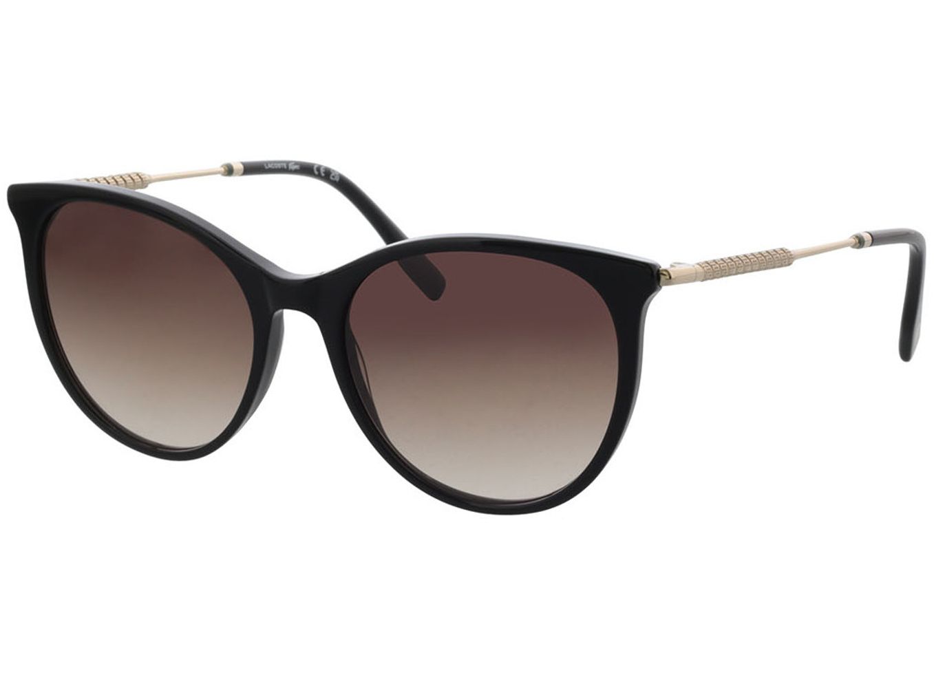 Lacoste L993S 001 54-17 Sonnenbrille mit Sehstärke erhältlich, Damen, Vollrand, Rund