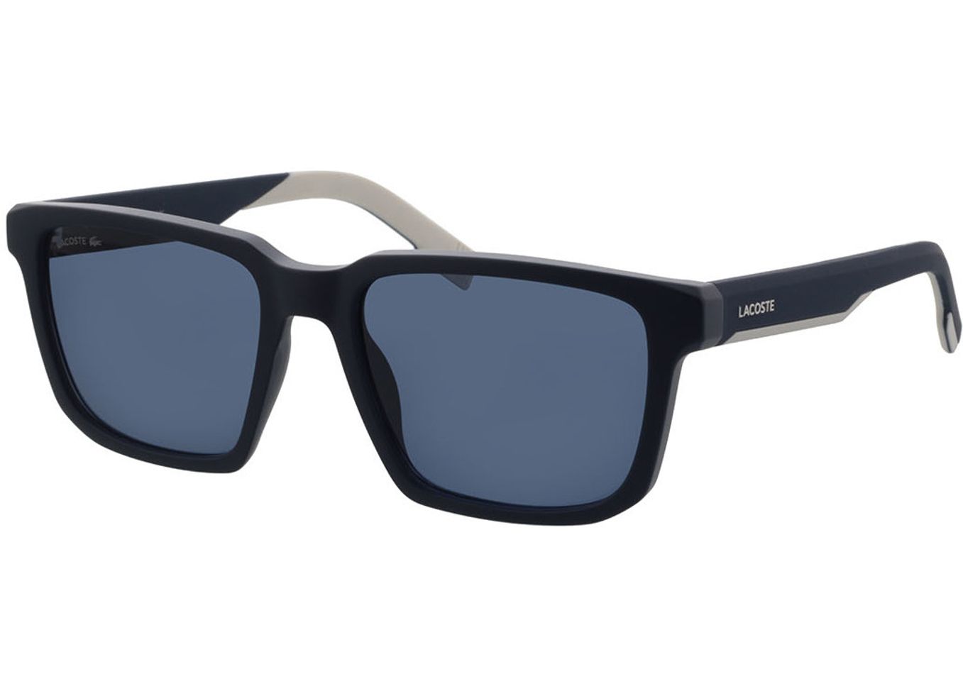 Lacoste L999S 401 55-18 Sonnenbrille mit Sehstärke erhältlich, Herren, Vollrand, Rechteckig