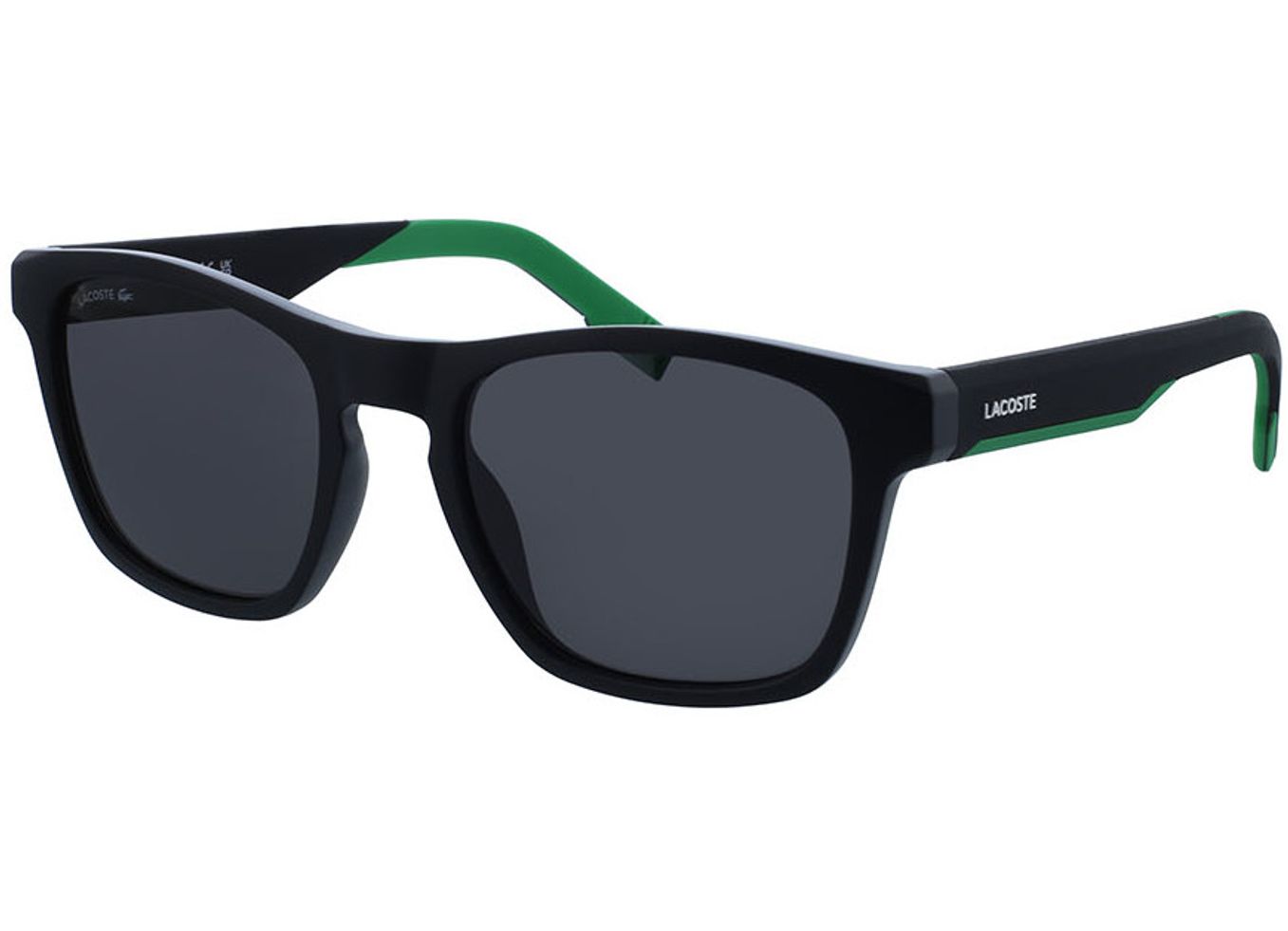 Lacoste L6018S 002 53-20 Sonnenbrille mit Sehstärke erhältlich, Herren, Vollrand, Rechteckig