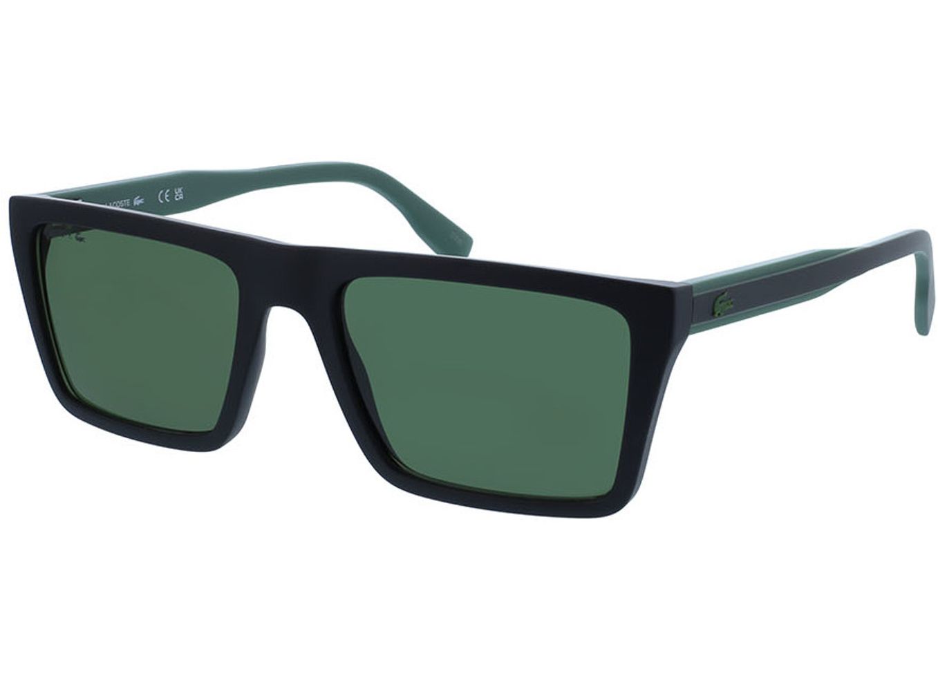 Lacoste L6009S 002 56-19 Sonnenbrille mit Sehstärke erhältlich, Herren, Vollrand, Rechteckig