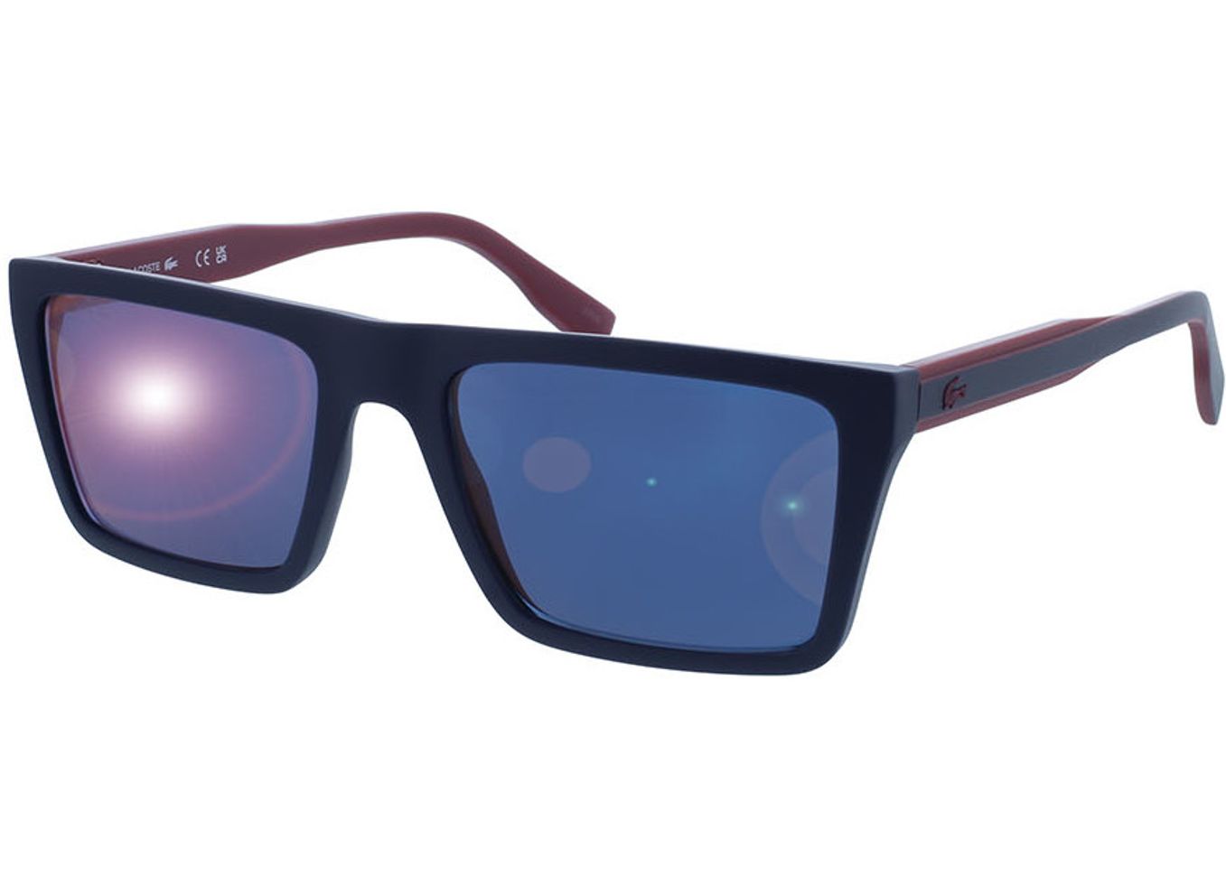 Lacoste L6009S 424 56-19 Sonnenbrille mit Sehstärke erhältlich, Herren, Vollrand, Rechteckig