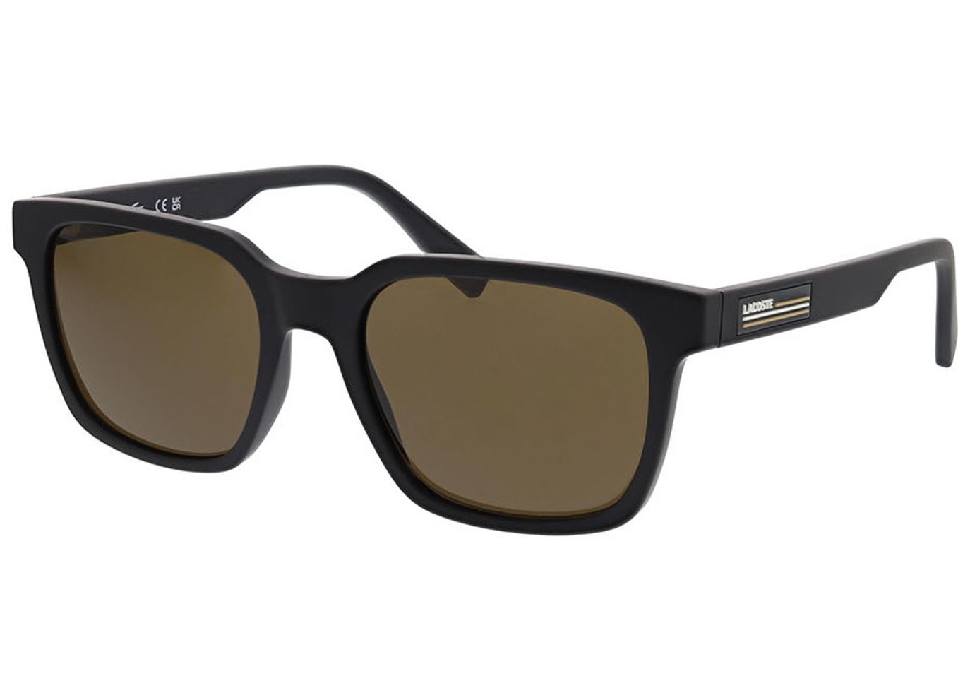 Lacoste L6028S 002 54-19 Sonnenbrille mit Sehstärke erhältlich, Herren, Vollrand, Rechteckig