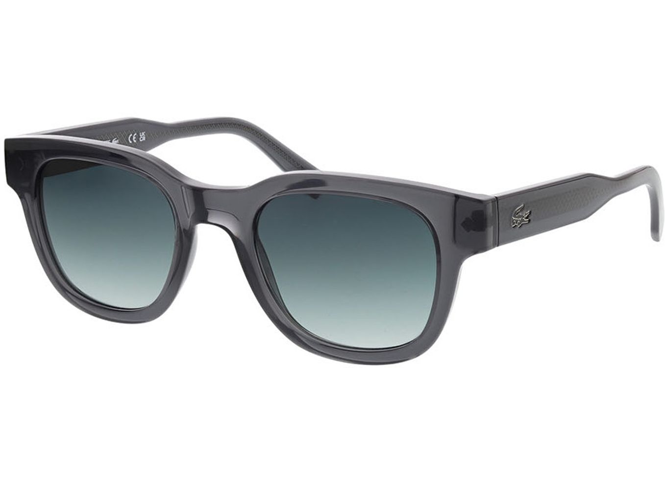 Lacoste L6023S 035 49-21 Sonnenbrille mit Sehstärke erhältlich, Damen/Herren, Vollrand, Rechteckig