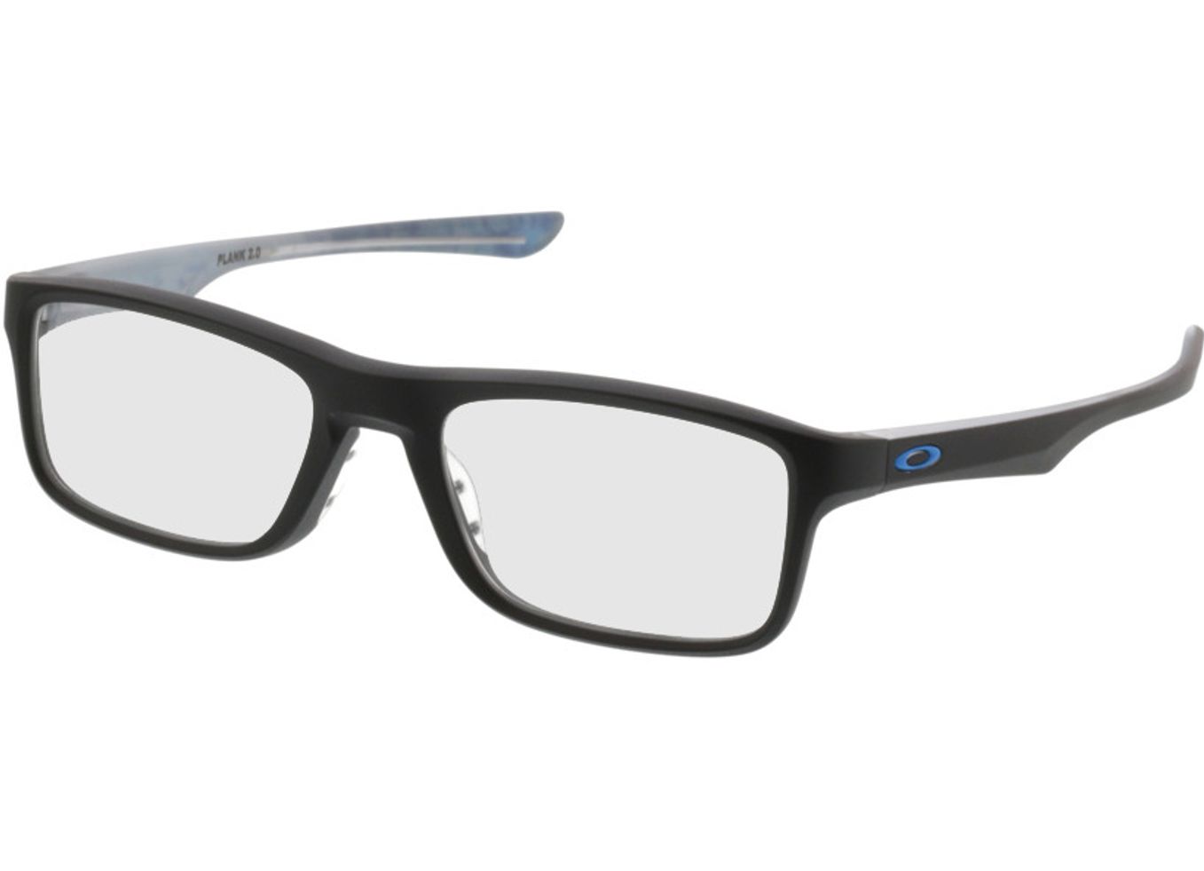 Oakley Plank 2.0 OX8081 01 51-18 Brillengestell inkl. Gläser, Herren, Vollrand, Rechteckig