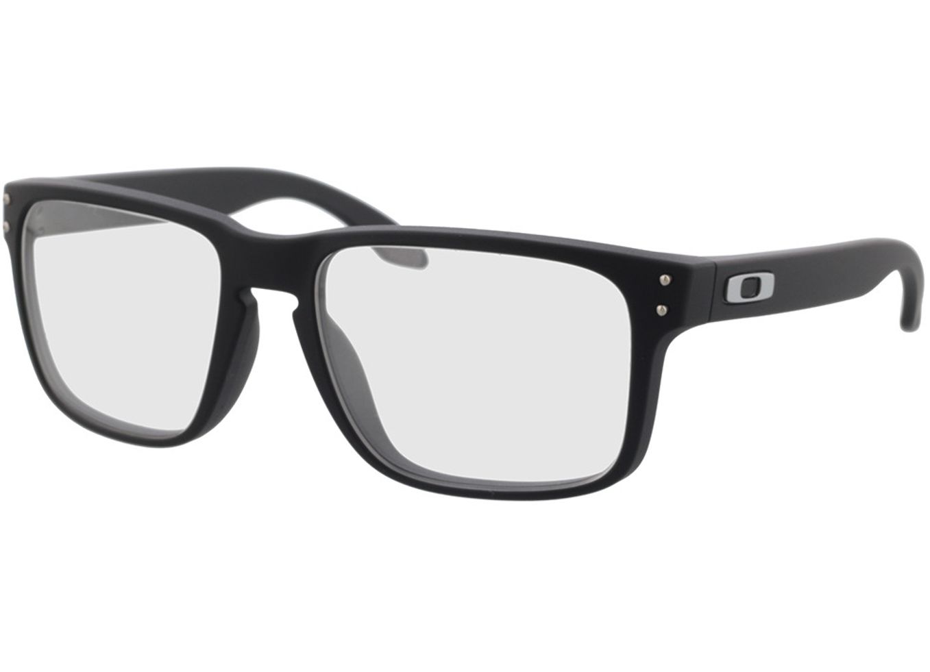 Oakley Holbrook RX OX8156 01 56-18 Brillengestell inkl. Gläser, Herren, Vollrand, Eckig