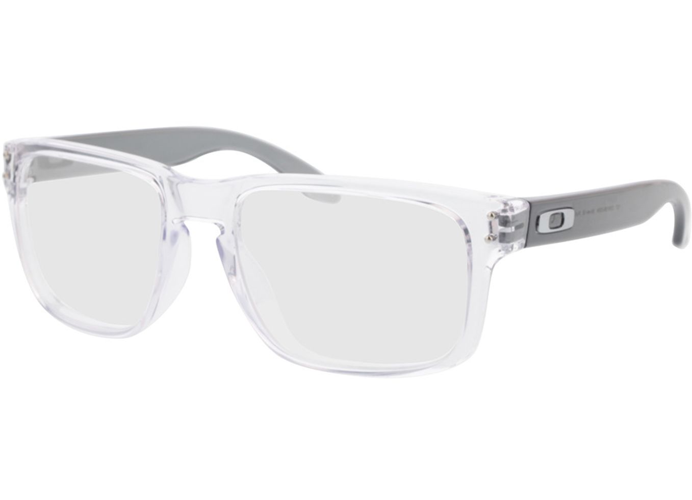 Oakley Holbrook RX OX8156 03 54-18 Brillengestell inkl. Gläser, Herren, Vollrand, Eckig