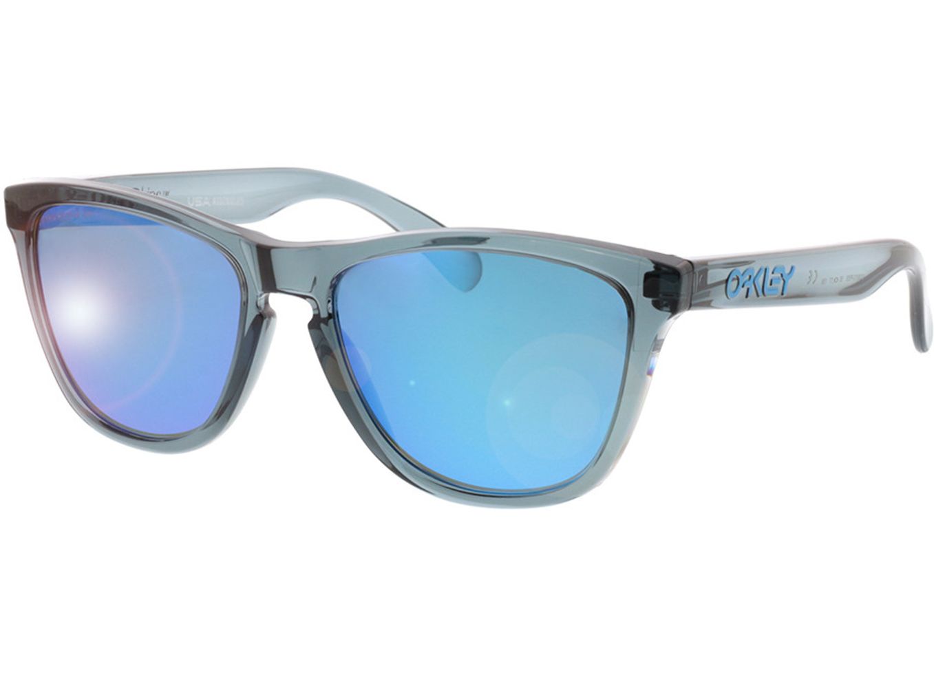 Oakley Frogskins OO9013 F6 55-17 Sonnenbrille mit Sehstärke erhältlich, Damen/Herren, Vollrand, Eckig