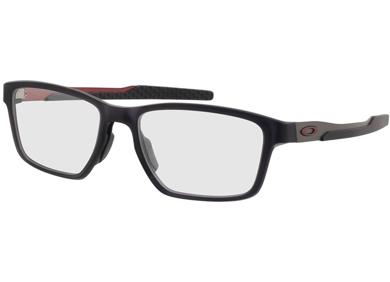 Oakley Metalink OX8153 05 55-17 Brillengestell inkl. Gläser, Herren, Vollrand, Rechteckig