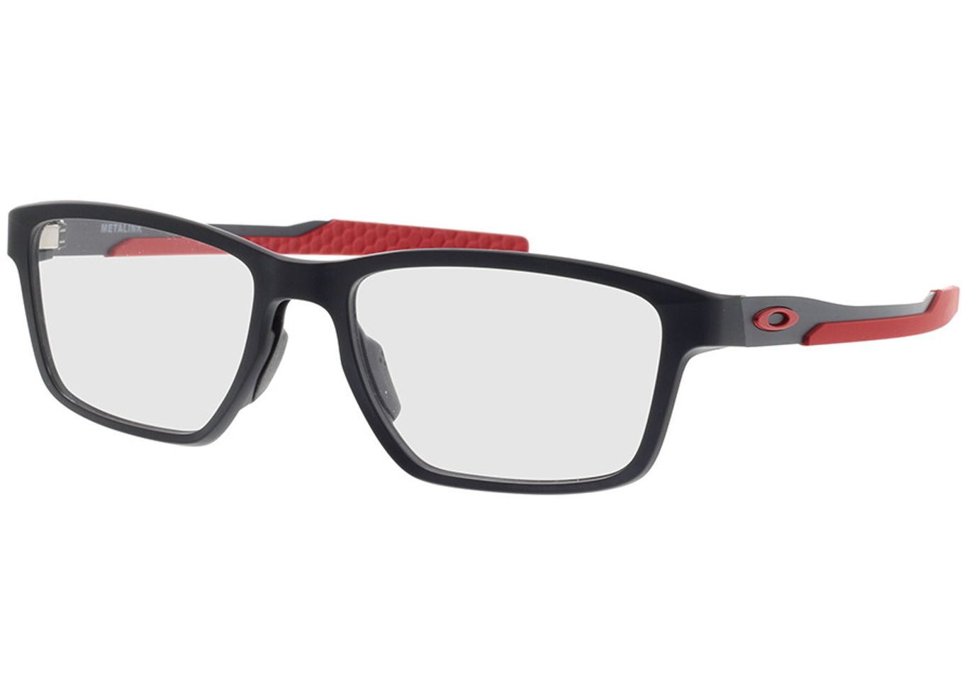 Oakley Metalink OX8153 06 55-17 Brillengestell inkl. Gläser, Herren, Vollrand, Rechteckig