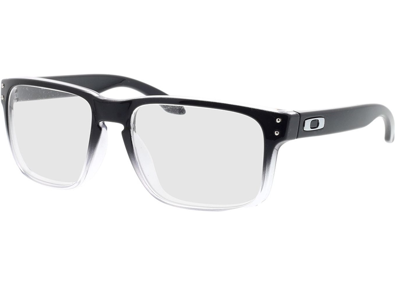 Oakley Holbrook RX OX8156 06 56-18 Brillengestell inkl. Gläser, Herren, Vollrand, Eckig