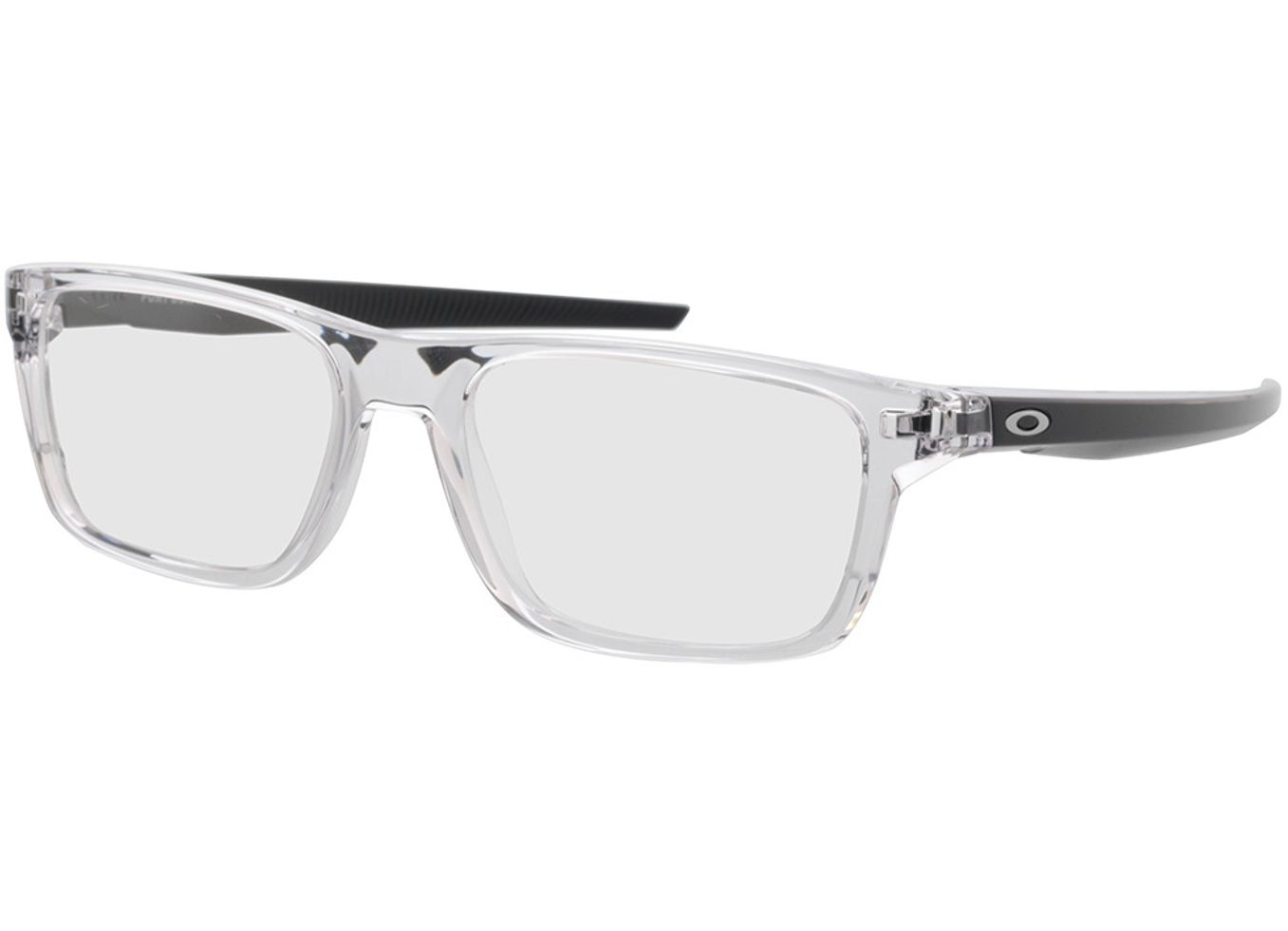 Oakley Port Bow OX8164 02 53-17 Brillengestell inkl. Gläser, Herren, Vollrand, Rechteckig