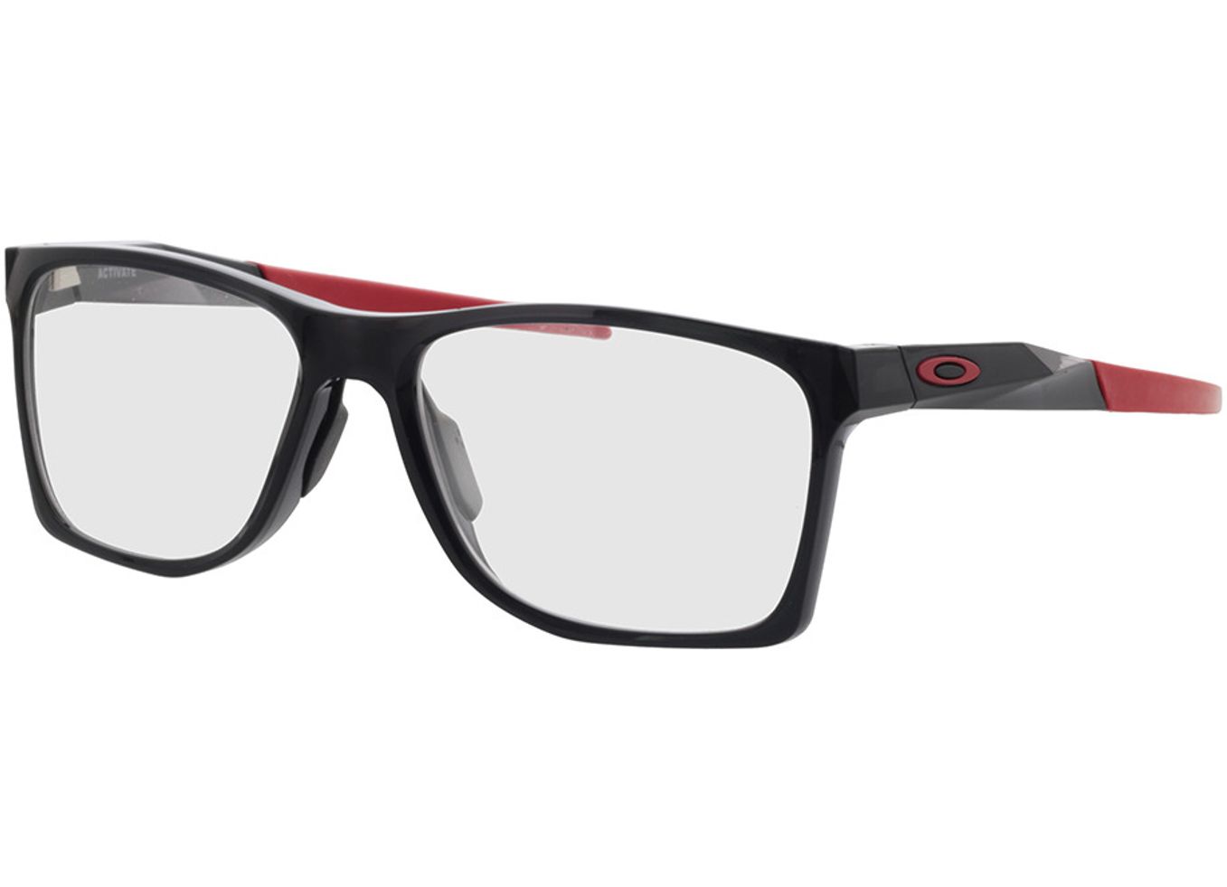 Oakley Activate OX8173 02 55-16 Brillengestell inkl. Gläser, Herren, Vollrand, Eckig