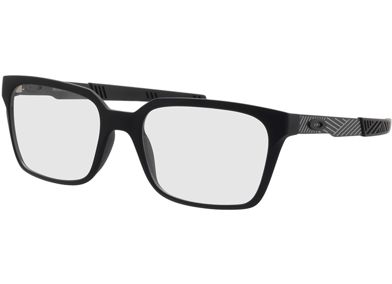 Oakley Dehaven OX8054 01 53-18 Brillengestell inkl. Gläser, Herren, Vollrand, Rechteckig