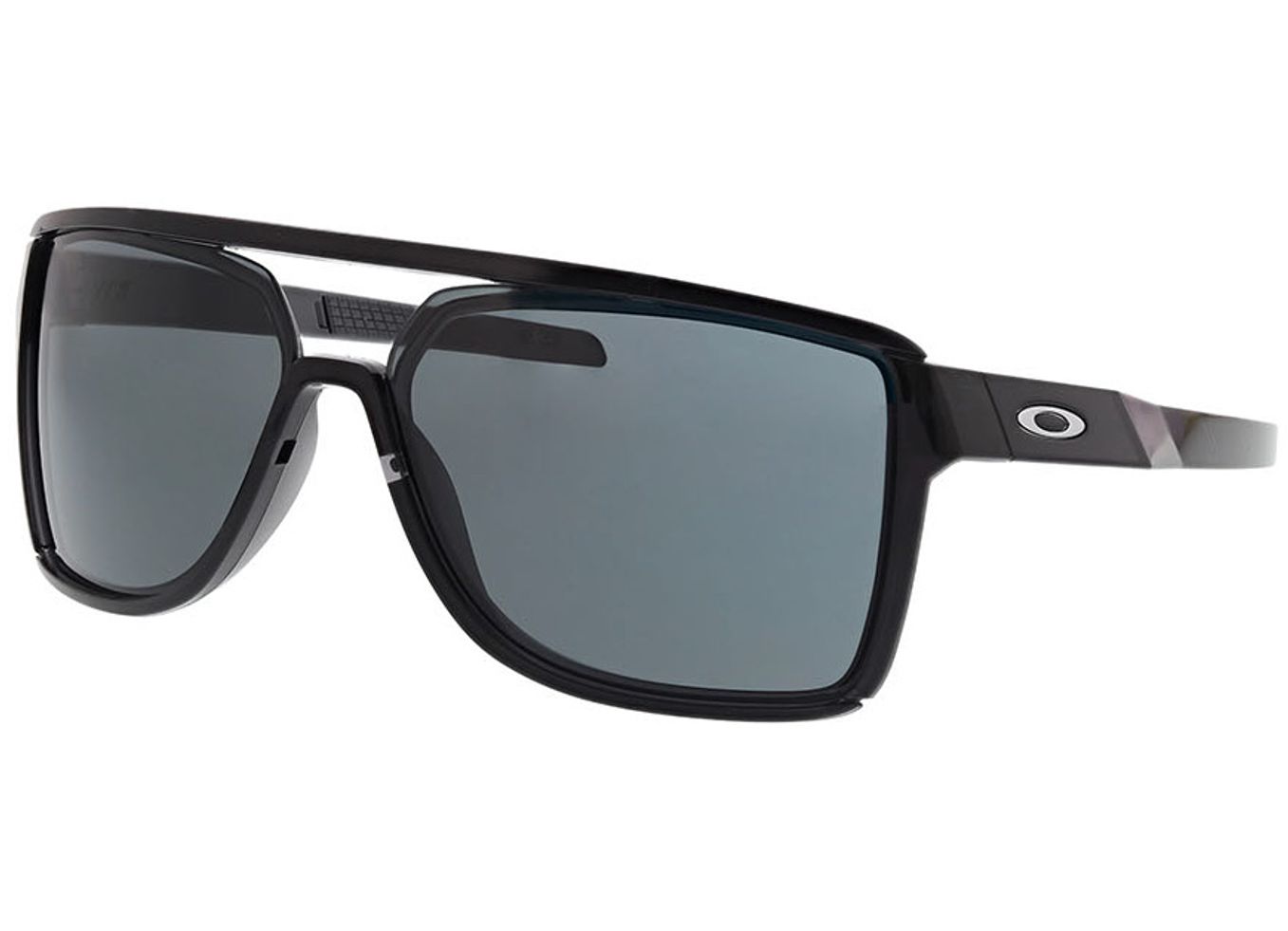 Oakley Castel OO9147 01 63-12 Sonnenbrille ohne Sehstärke, Herren, Vollrand, Rechteckig