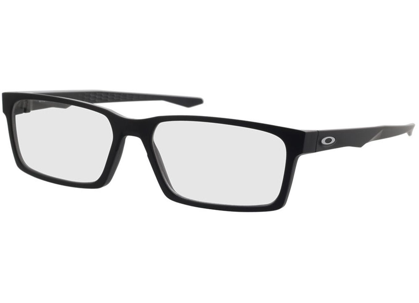 Oakley Overhead OX8060 01 57-16 Brillengestell inkl. Gläser, Herren, Vollrand, Rechteckig