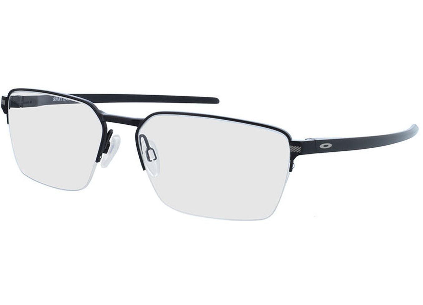 Oakley Sway Bar 0.5 OX5080 01 56-16 Brillengestell inkl. Gläser, Herren, Halbrand, Rechteckig