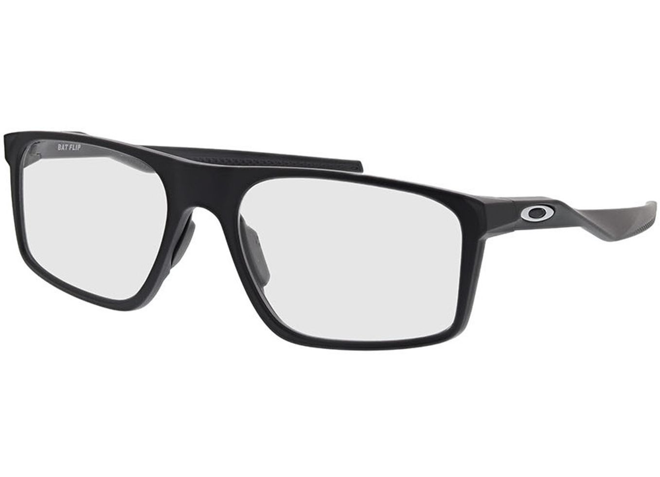 Oakley Bat Flip OX8183 01 56-18 Brillengestell inkl. Gläser, Herren, Vollrand, Rechteckig