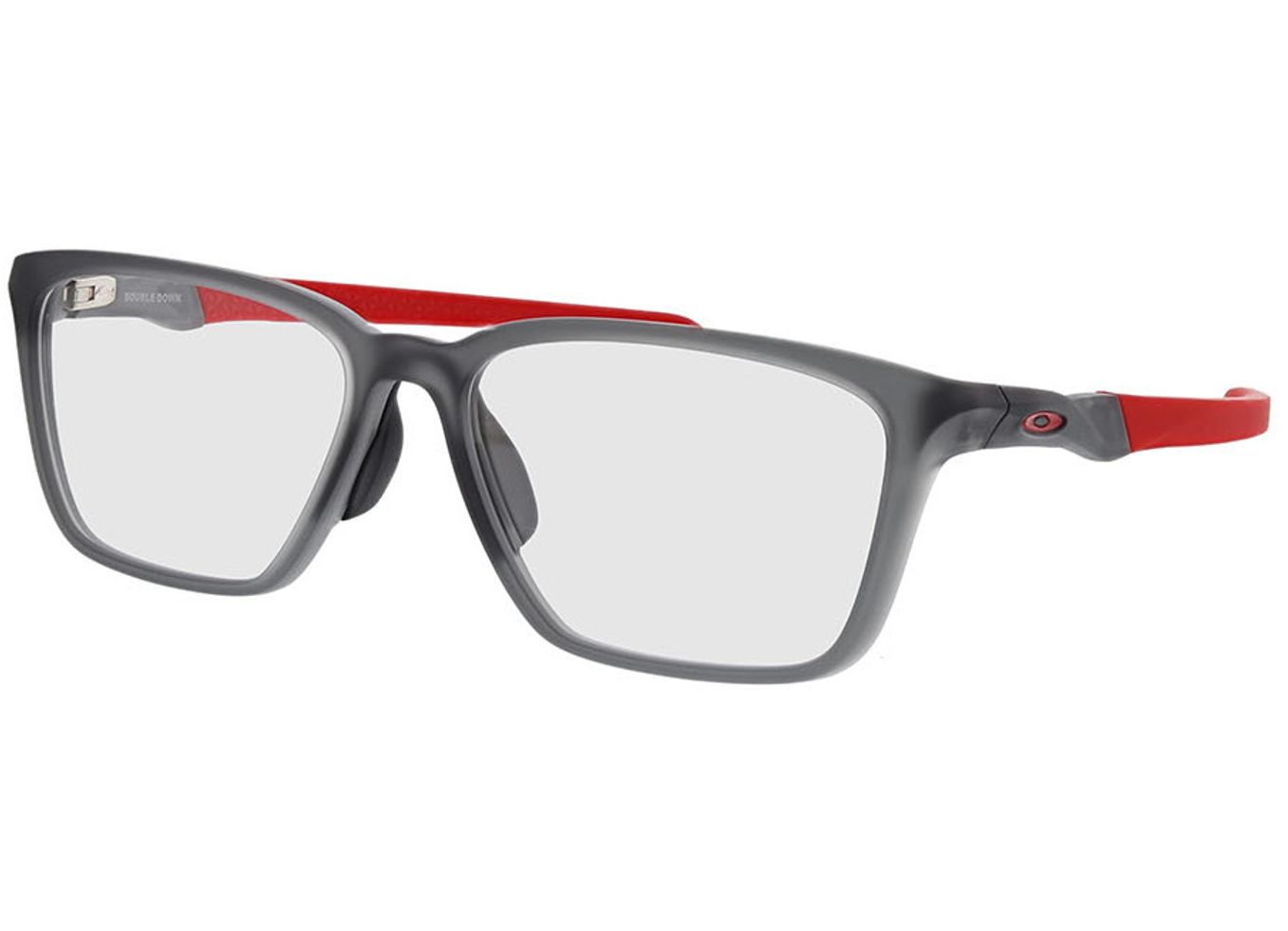 Oakley Double Down OX8188D 02 56-16 Brillengestell inkl. Gläser, Herren, Vollrand, Eckig