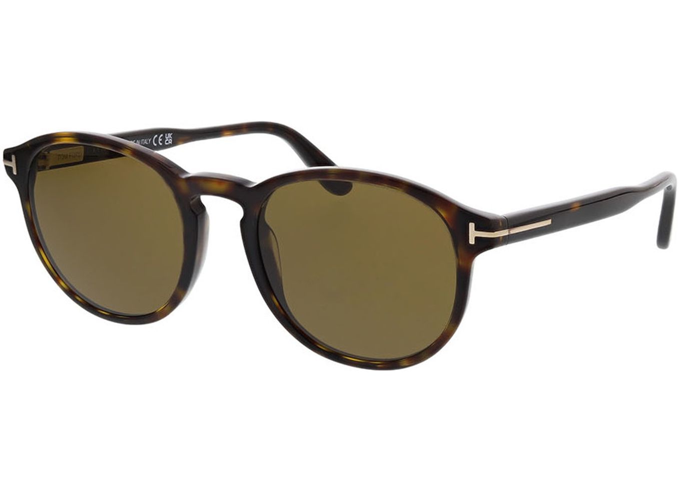 Tom Ford Dante FT0834 52J 52-21 Sonnenbrille mit Sehstärke erhältlich, Herren, Vollrand, Rund