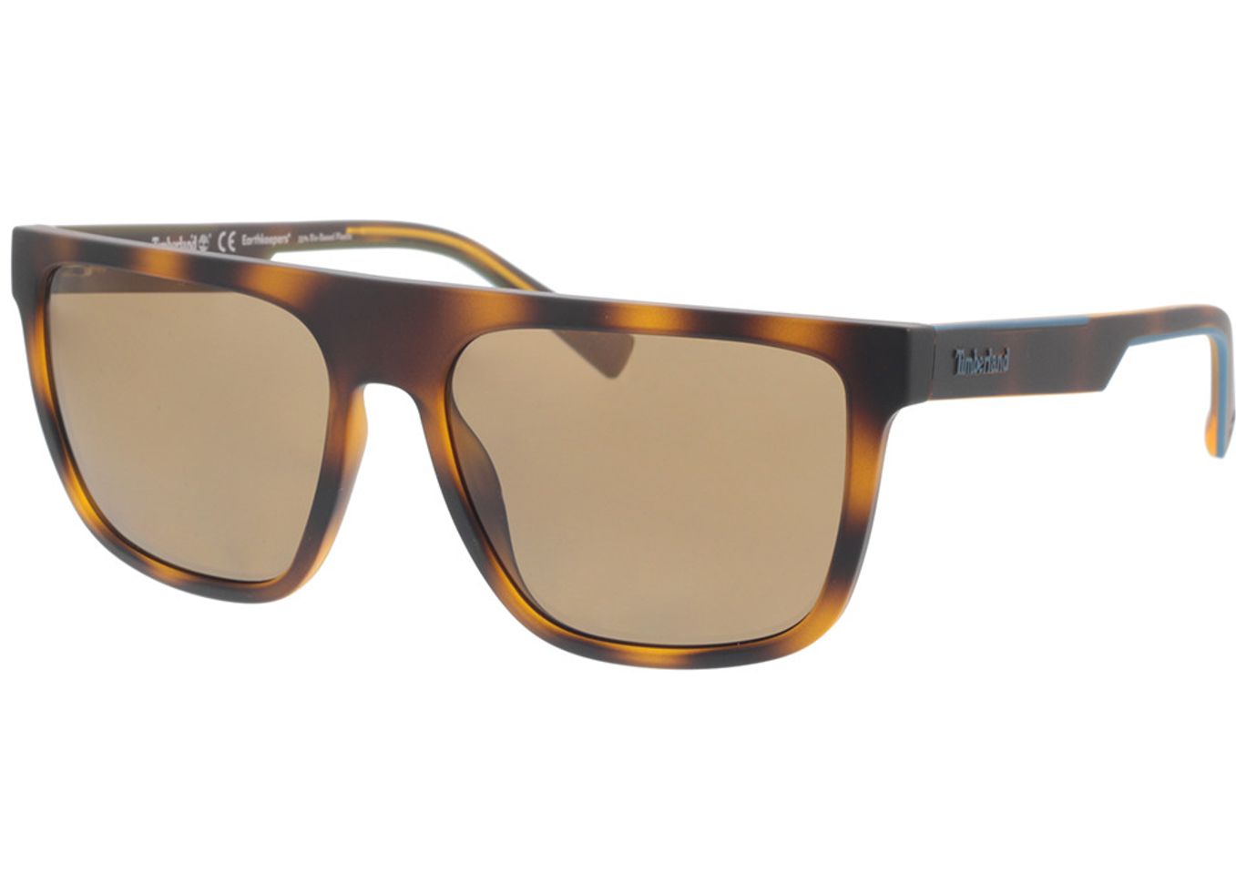 Timberland TB9253 52H 58-17 Sonnenbrille mit Sehstärke erhältlich, Herren, Vollrand, Eckig