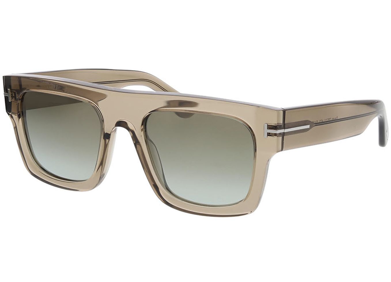 Tom Ford FAUSTO FT0711 47Q 53-20 Sonnenbrille ohne Sehstärke, Herren, Vollrand, Eckig