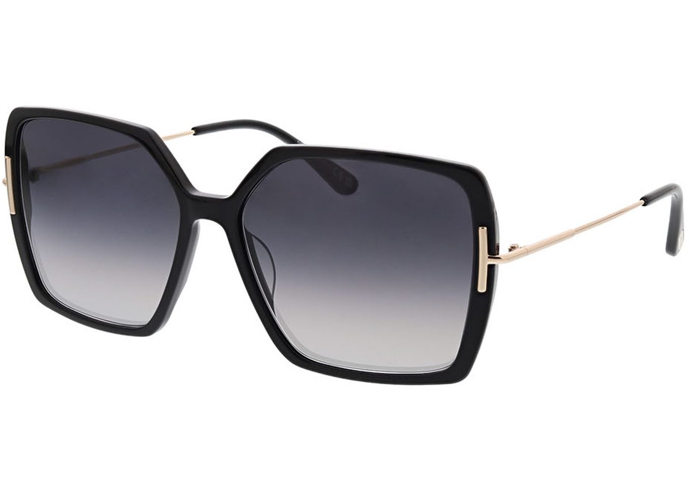 Tom Ford JOANNA FT1039 01B 59-15 Sonnenbrille mit Sehstärke erhältlich, Damen, Vollrand, Cateye