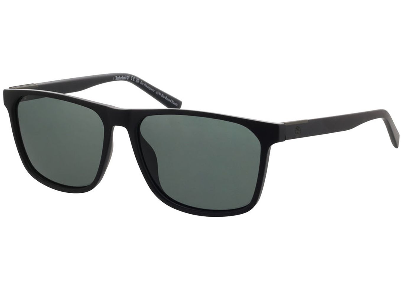 Timberland TB9312 02R 59-15 Sonnenbrille mit Sehstärke erhältlich, Herren, Vollrand, Rechteckig