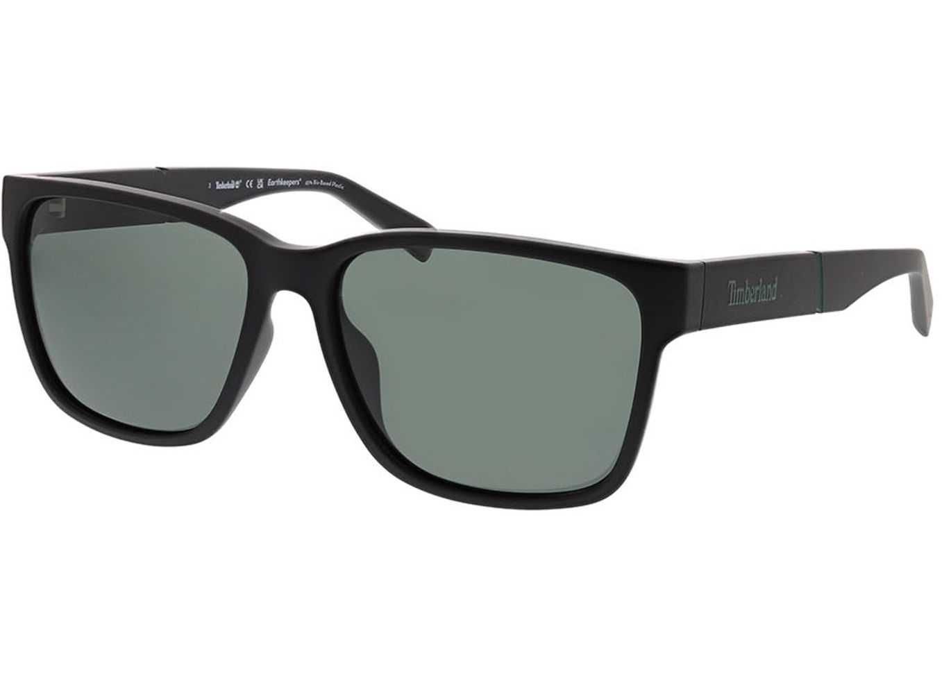 Timberland TB9335-H 02R 59-16 Sonnenbrille mit Sehstärke erhältlich, Herren, Vollrand, Rechteckig