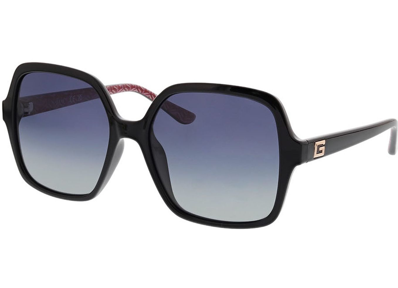 Guess GU7921-H 01D 57-17 Sonnenbrille mit Sehstärke erhältlich, Damen, Vollrand, Eckig