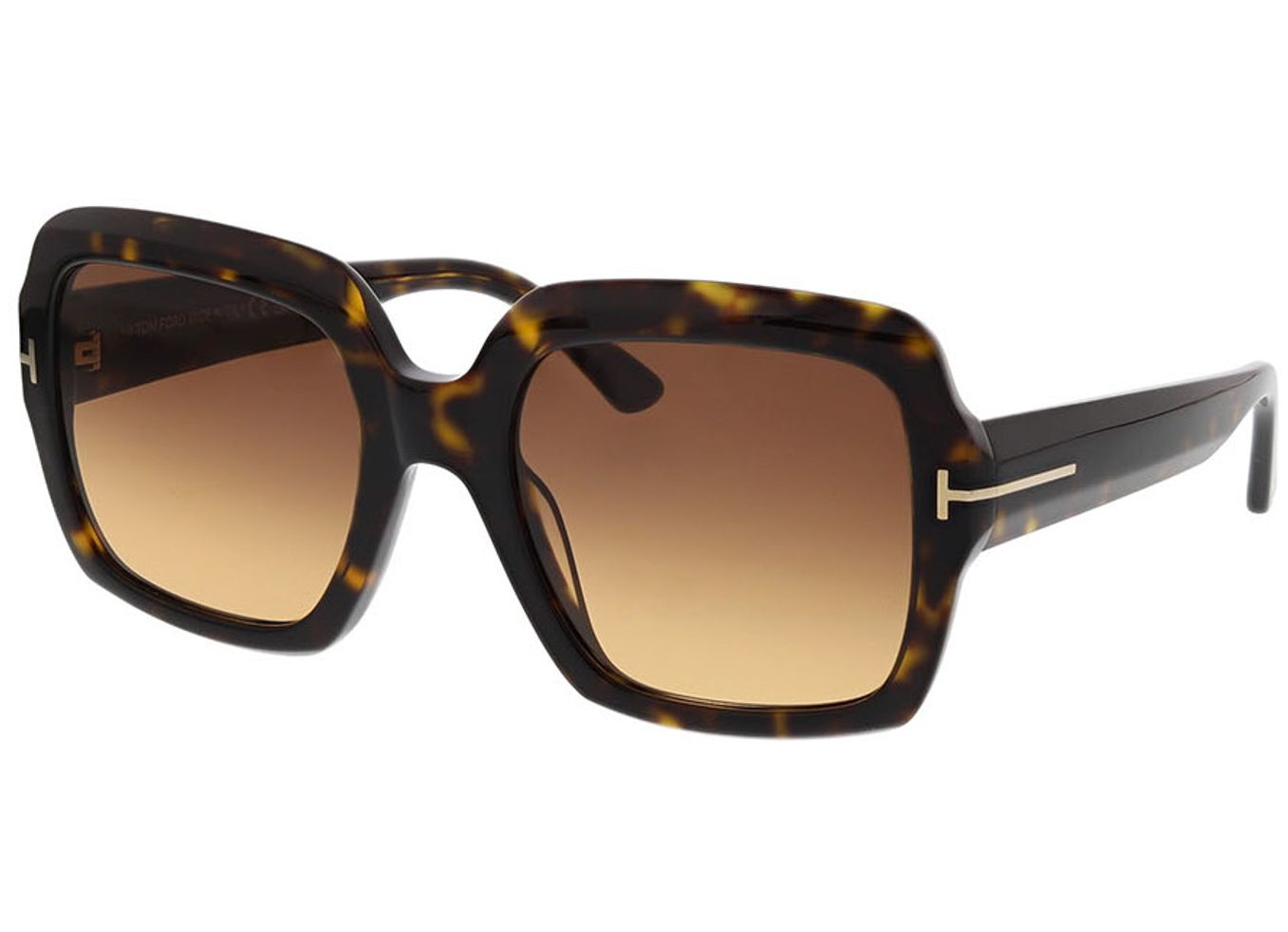 Tom Ford Kaya FT1082 52F 54-21 Sonnenbrille mit Sehstärke erhältlich, Damen, Vollrand, Eckig