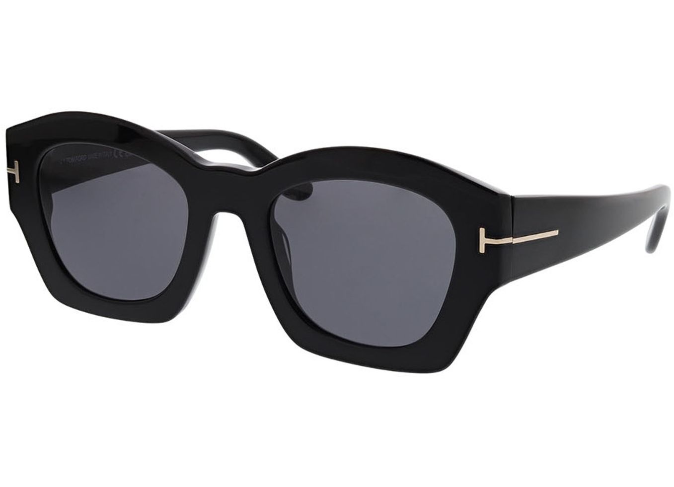 Tom Ford Guilliana FT1083 01A 52-22 Sonnenbrille mit Sehstärke erhältlich, Damen, Vollrand, geometric