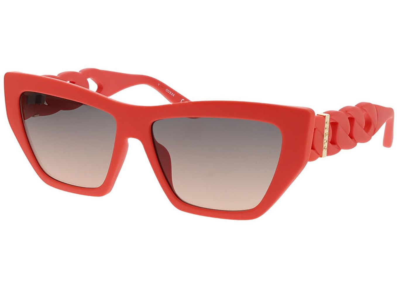 Guess GU00111 73B 56-14 Sonnenbrille mit Sehstärke erhältlich, Damen, Vollrand, Cateye