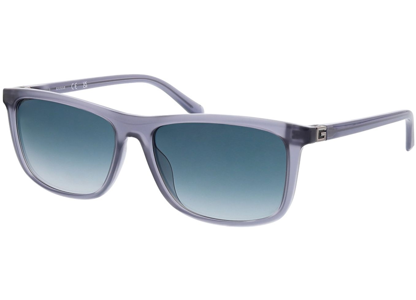 Guess GU00169 20W 58-16 Sonnenbrille mit Sehstärke erhältlich, Herren, Vollrand, Rechteckig