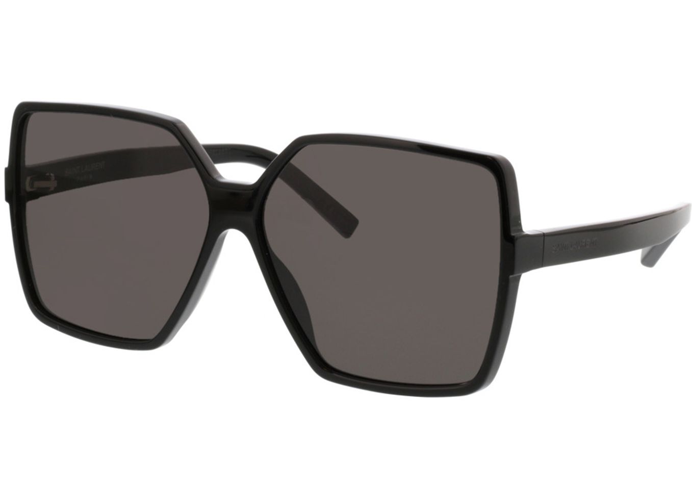 Saint Laurent SL 232 BETTY-001 63-13 Sonnenbrille ohne Sehstärke, Damen, Vollrand, Eckig