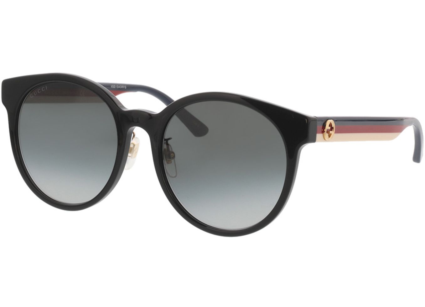 Gucci GG0416SK-001 55-20 Sonnenbrille ohne Sehstärke, Damen, Vollrand, panto