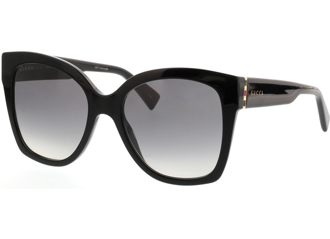 Gucci GG0459S-001 54-19 Sonnenbrille ohne Sehstärke, Damen, Vollrand, Eckig