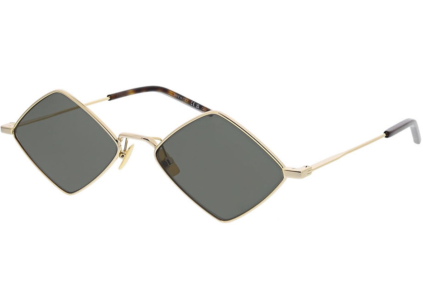 Saint Laurent SL 302 LISA-004 55-17 Sonnenbrille ohne Sehstärke, Damen/Herren, Vollrand, geometric