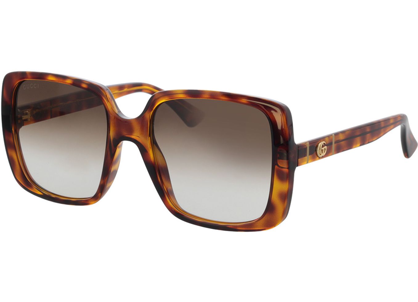 Gucci GG0632S-002 56-20 Sonnenbrille mit Sehstärke erhältlich, Damen, Vollrand, Rund