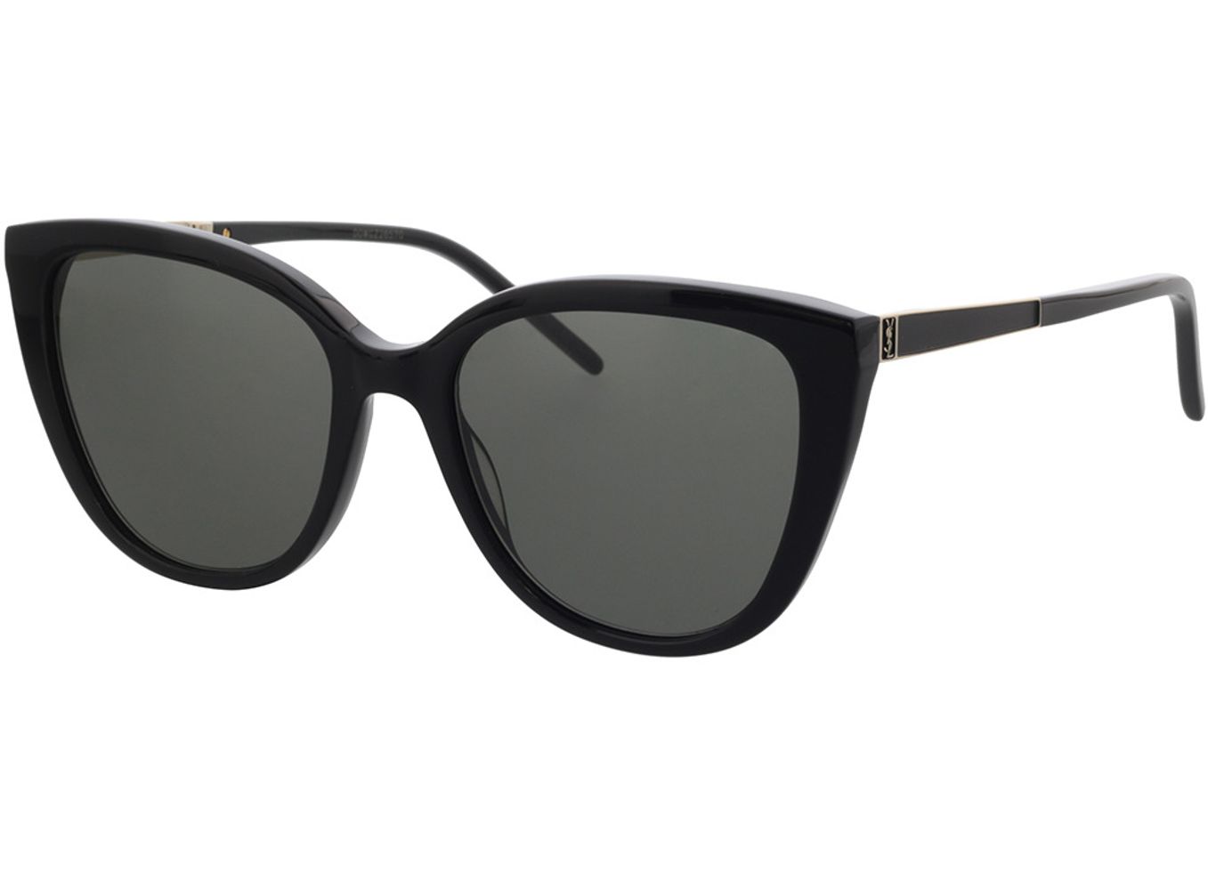 Saint Laurent SL M70-002 55-18 Sonnenbrille ohne Sehstärke, Damen, Vollrand, Cateye