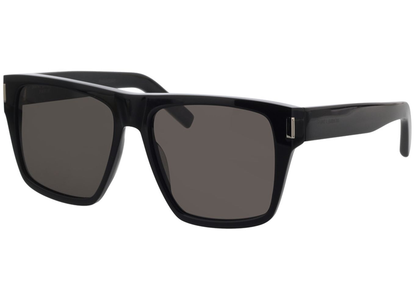 Saint Laurent SL 424-001 56-16 Sonnenbrille mit Sehstärke erhältlich, Herren, Vollrand, Eckig