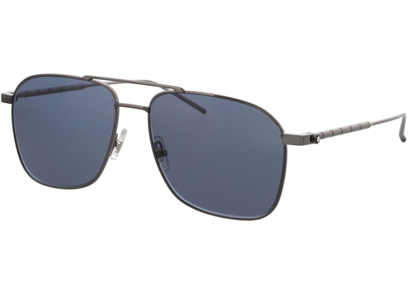 Montblanc MB0214S-008 60-16 Sonnenbrille mit Sehstärke erhältlich, Herren, Vollrand, Pilot