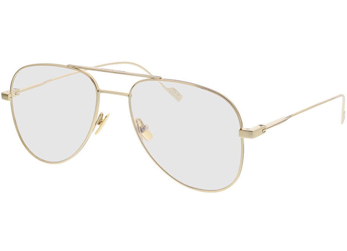 Saint Laurent CLASSIC 11 YSL-003 55-17 Brillengestell inkl. Gläser, Herren, Vollrand, Pilot