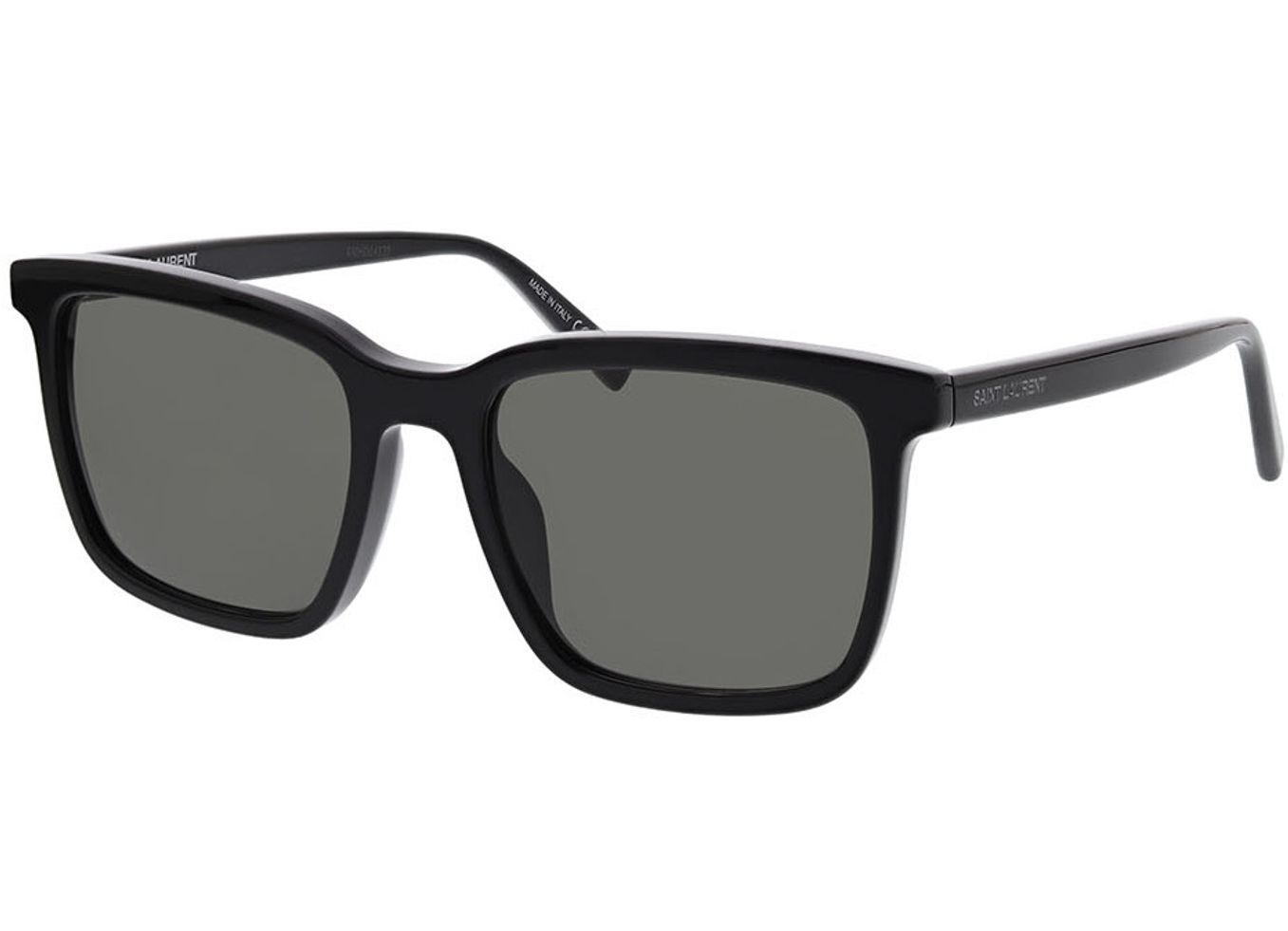 Saint Laurent SL 500-001 54-19 Sonnenbrille ohne Sehstärke, Herren, Vollrand, Rechteckig