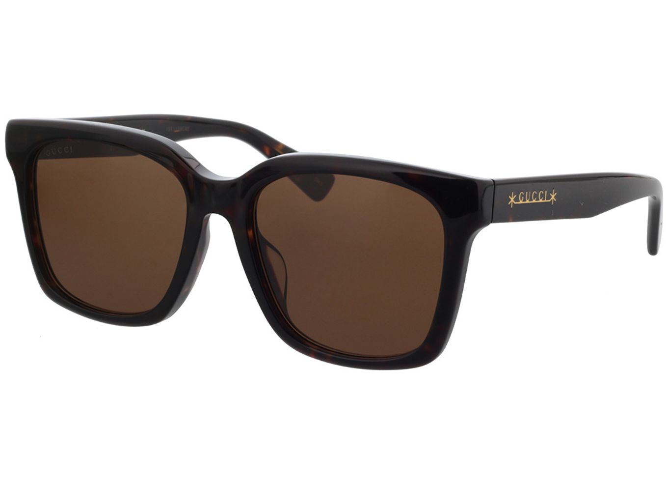 Gucci GG1175SK-003 56-18 Sonnenbrille mit Sehstärke erhältlich, Damen/Herren, Vollrand, Eckig