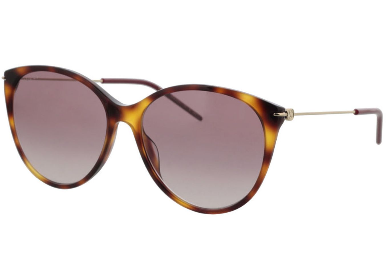 Gucci GG1268S-002 58-16 Sonnenbrille mit Sehstärke erhältlich, Damen, Vollrand, Cateye