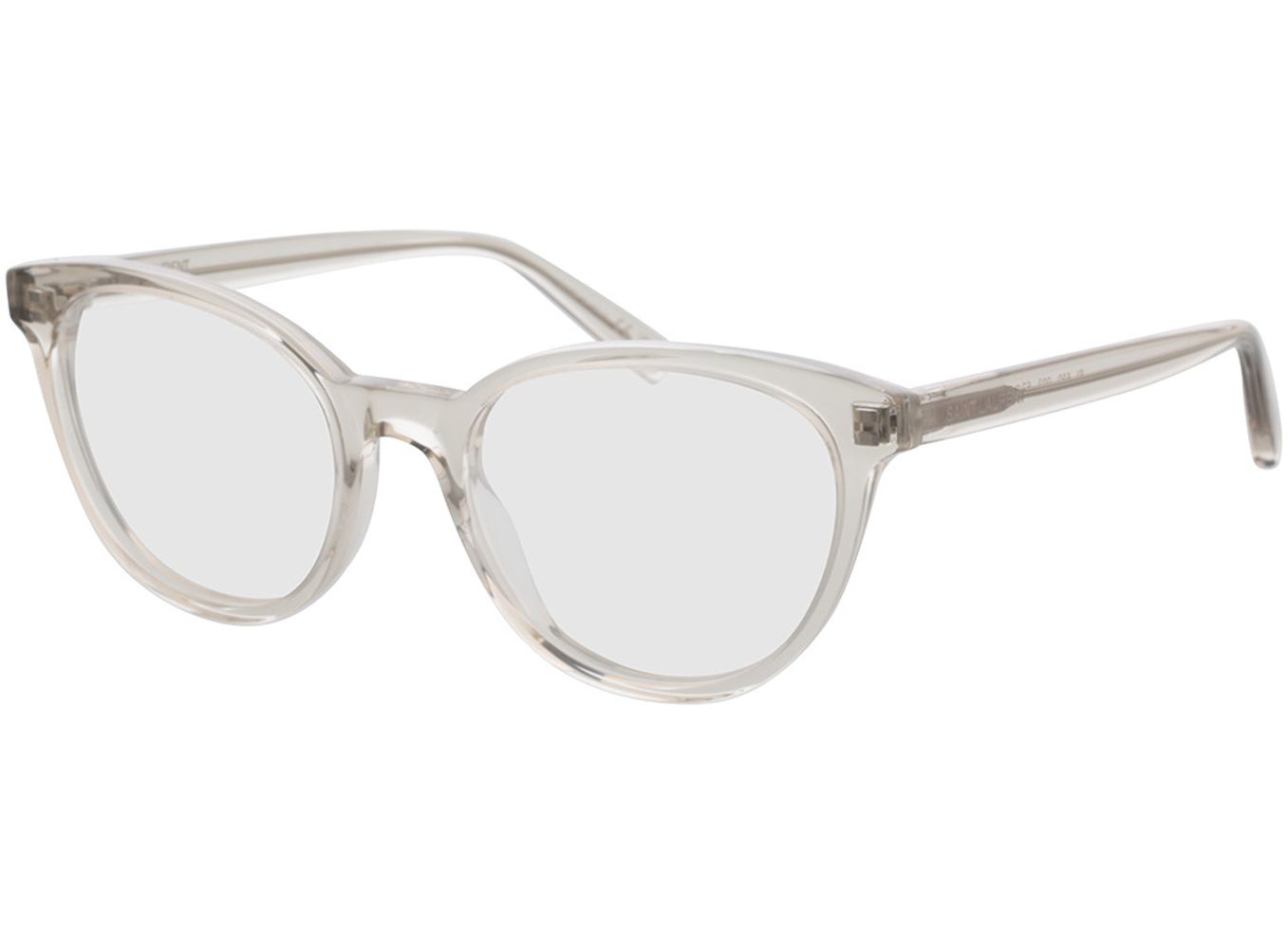 Saint Laurent SL 589-003 52-19 Brillengestell inkl. Gläser, Damen, Vollrand, Cateye